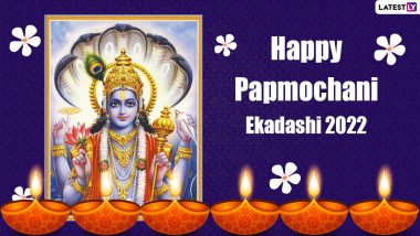 Papmochani Ekadashi Vrat 2022 Messages & Lord Vishnu Photos: WhatsApp Status, Facebook Greetings, HD Wallpapers, Quotes, Wishes and SMS for Family and Friends