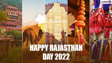 Rajasthan Day 2022 Images & HD Wallpapers for Free Download Online: Wish Happy Rajasthan Diwas With WhatsApp Messages, Quotes, SMS and Greetings