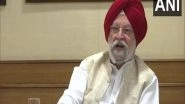 Union Minister Hardeep Singh Puri Says &lsquo;98% of India&rsquo;s Population Will Be Covered With Piped Cooking Gas&rsquo;