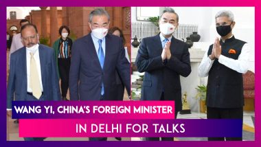 Wang Yi, China's Foreign Minister In Delhi For Talks