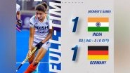 Sports News | India Women's Team Stun Germany 3-0 in Shootout of FIH Pro League Match