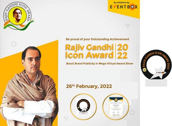 Business News | The First Edition of Rajiv Gandhi Icon Award Honours Winners for Their Pathbreaking Contribution