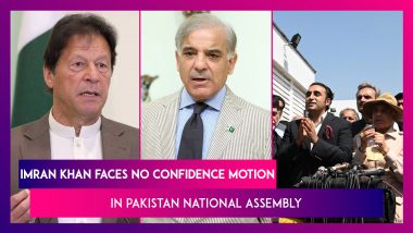Imran Khan Faces No Confidence Motion In Pakistan National Assembly