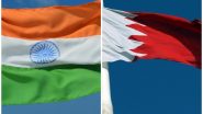 World News | India, Bahrain Express Satisfaction over Continued Momentum in Bilateral Ties Despite COVID-19 Restrictions