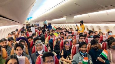 India News | 18 Kerala Students Evacuated from Ukraine Reach Thiruvananthapuram Under 'Operation Ganga'