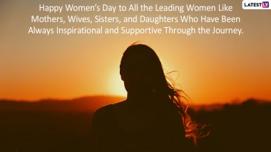 International Women's Day 2022 Images & HD Wallpapers for Free Download Online: Wish Happy Women's Day With WhatsApp Messages, Quotes and GIF Greetings