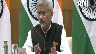 World News | Disengagement Along LAC in Ladakh Work in Progress, Ties with China Not Normal: Jaishankar