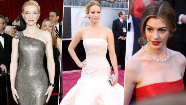 Most Expensive Oscars Dresses: From Jennifer Lawrence To Anne Hathaway, 10 Celebrities Who Walked The Academy Awards Red Carpet Wearing Most Expensive Outfits of All Time
