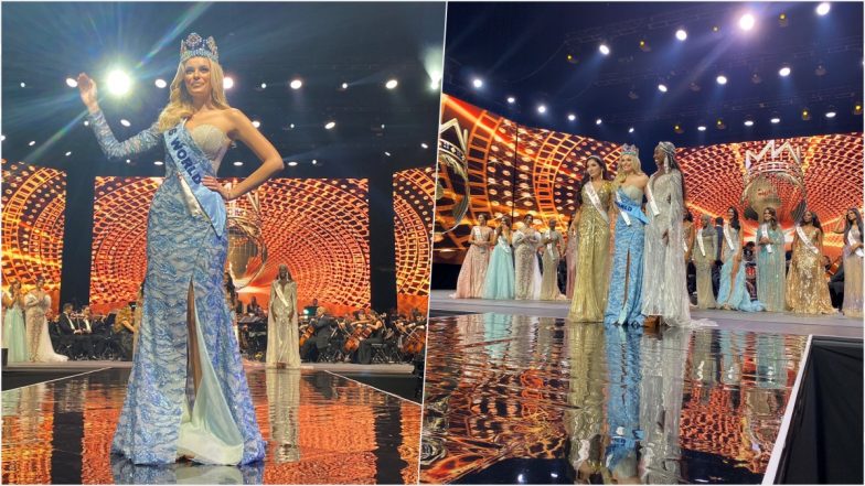 Karolina Bielawska of Poland is Miss World 2021 Winner, Miss India Manasa Varanasi Makes to Top-13 of Beauty Pageant