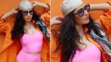 Katrina Kaif Is Summer Ready! Take a Look at Her Tangy Pink Casual Beach Attire (View Pics)