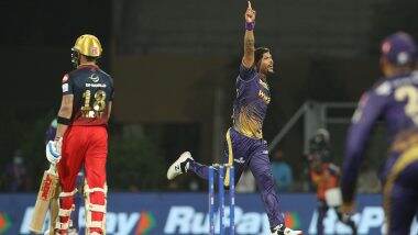 Virat Kohli Dismissal Video: Umesh Yadav Bowls Spectacular Delivery To Get Rid of Star Batter During RCB vs KKR, IPL 2022 Clash