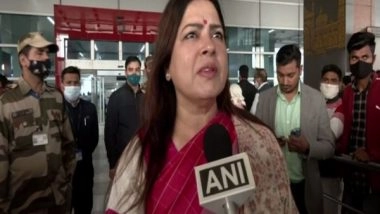 India News | Meenakshi Lekhi Welcomes 219 Students Studying in Ukraine at Delhi Airport