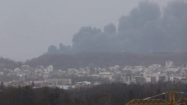 World News | Donetsk Mayor Says Ukrainian Projectile Partially Destroyed Residential Building at Night