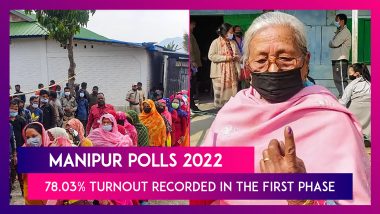 Manipur Polls 2022: 78.03 Per Cent Turnout Recorded In The First Phase Of Polling For 38 Seats