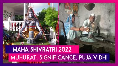 Maha Shivratri 2022: Muhurat, Significance, Puja Vidhi