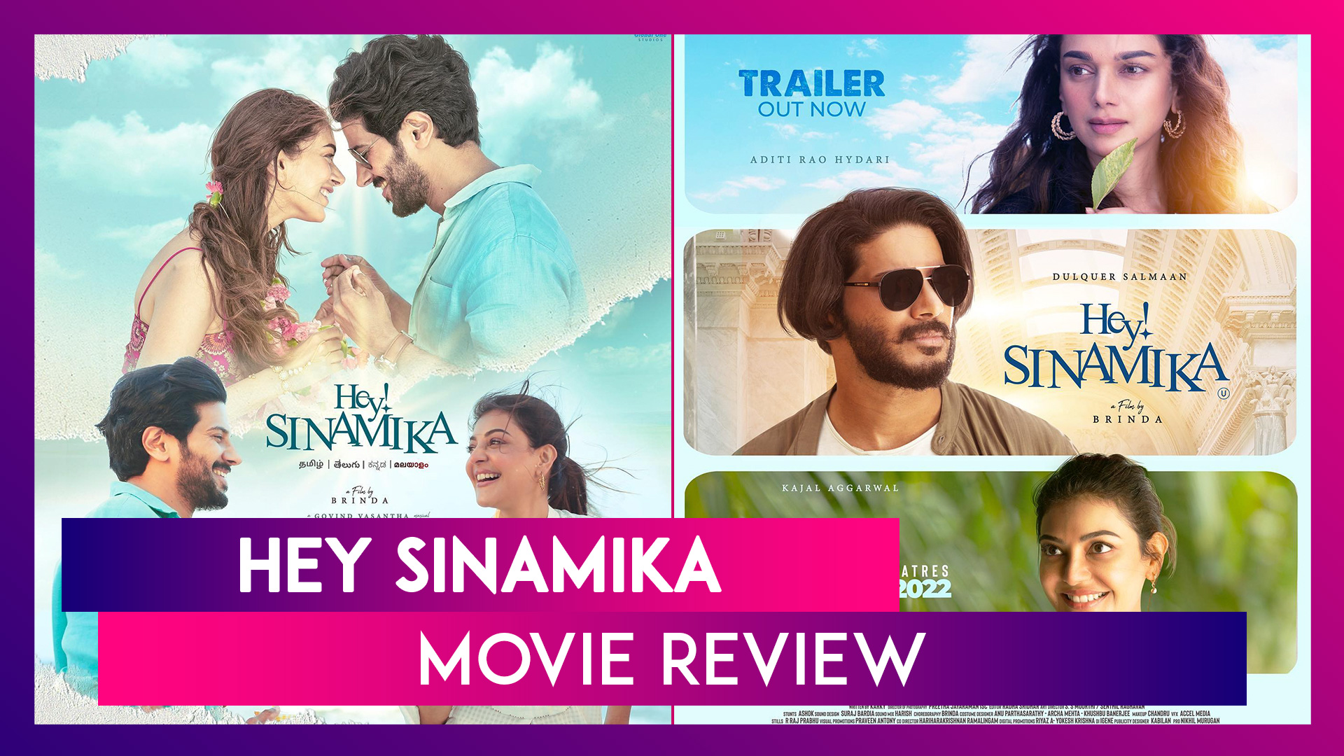 Xxx Sauth Kajal Vidio - Hey Sinamika Movie Review: Netizens Shower Praises For The Dulquer Salmaan,  Kajal Aggarwal & Aditi Rao Hydari Film | ðŸ“¹ Watch Videos From LatestLY