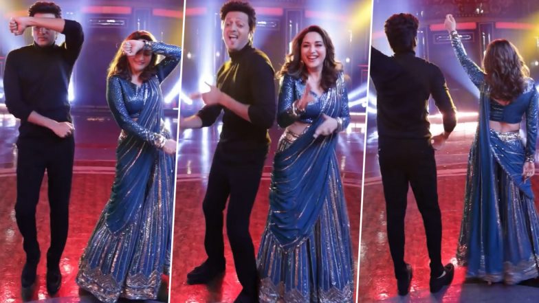 Madhuri Dixit, Riteish Deshmukh Grooving to the Viral ‘Kacha Badam’ Song Is a Must-Watch!