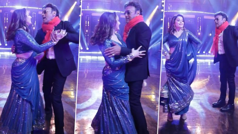 Madhuri Dixit and Jackie Shroff Groove to Their 90s Song Hit Song ‘Sun Beliya’ (Watch Video)