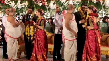 Love and Marriage Amid War: Ukrainian Woman Ties Knot in Hyderabad, View Dreamy Wedding Pics