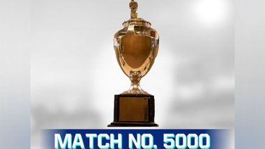 Railways and Jammu and Kashmir Match Becomes 5000th Game of Ranji Trophy, Landmark Moment for Tournament