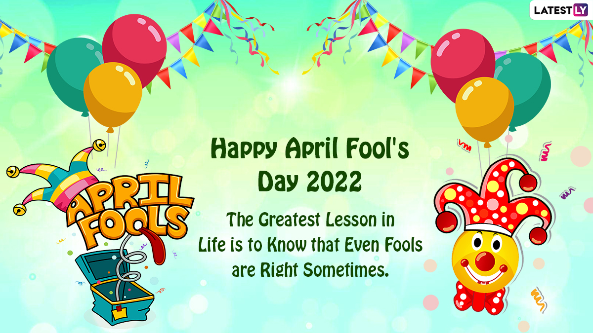 April Fool's Day 2022 Greetings: Send Funny Jokes, WhatsApp Messages, SMS,  HD Images, Puns And Quotes To Enjoy The Day! | 🙏🏻 LatestLY