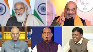 Holi 2022: President Kovind, Amit Shah, Bhagwant Mann, Other Leaders Greet Citizens on Holi
