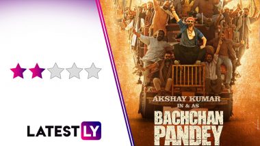 Bachchan Paandey Movie Review: Arshad Warsi is Sole Saving Grace Of Akshay Kumar and Kriti Sanon's Madcap Yawn-Fest! (LatestLY Exclusive)