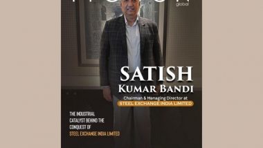 Business News | Satish Kumar Bandi, Chairman and Managing Director of Steel India Exchange Limited, on the Cover Story of Tycoon Global