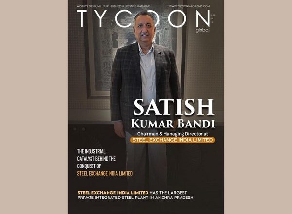 Business News | Satish Kumar Bandi, Chairman and Managing Director of Steel India Exchange Limited, on the Cover Story of Tycoon Global