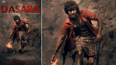 Dasara: Nani as Dharani Is Rough and Tough in the First Glimpse from His Upcoming Film (Watch Video)