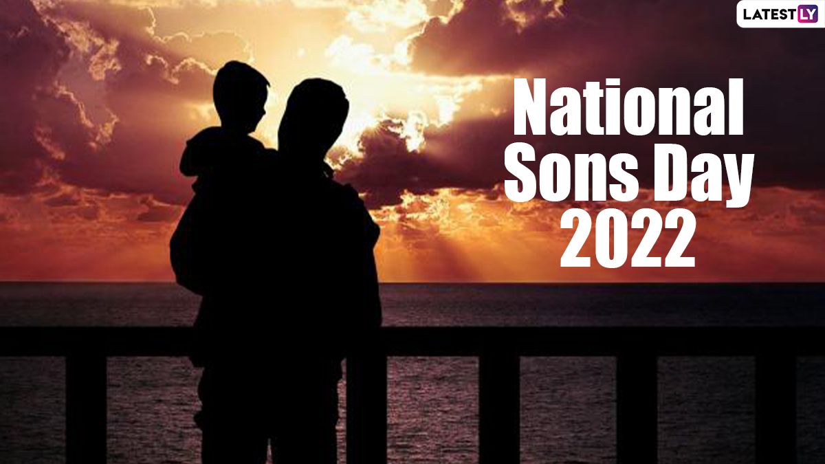 Festivals & Events News When is National Sons Day 2022? Here's Date