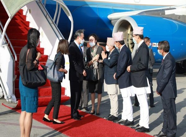 World News | Chinese Foreign Minister Wang Yi Lands in Nepal to Boost Bilateral Ties