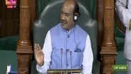 India News | Speaker Om Birla Rebukes Giriraj Singh for Interference During MoS' Reply