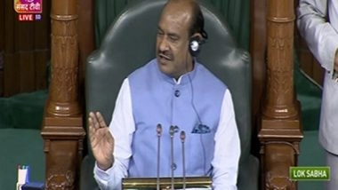 India News | Speaker Om Birla Rebukes Giriraj Singh for Interference During MoS' Reply