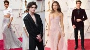 Oscars 2022: Zendaya, Timoth&eacute;e Chalamet, Lily James, Andrew Garfield and Others &ndash; Meet the Best Dressed Stars (View Pics)