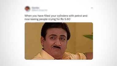 Fuel Price Hike: Netizens Share Hilarious Memes After Petrol, Diesel Prices Rise by Rs 5.60 per Litre in 9 Days