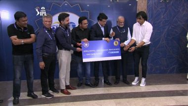 BCCI Felicitates Neeraj Chopra, Lovlina Borgohain and Other Indian Tokyo Olympic Stars Ahead of CSK vs KKR IPL 2022 Match