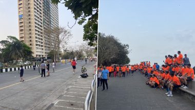 Mumbaikars Sing, Run, Perform Yoga As City Observes First ‘Sunday Streets’ in Grand Style (See Pictures)