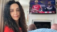 Preity Zinta's Little Twins Look Adorable Watching Their First IPL Game