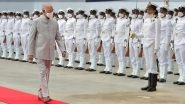 President's Colour Award 2022 Live Streaming: President Ram Nath Kovind Honours INS Valsura