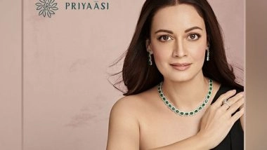 Business News | Jewellery Brand Priyaasi Celebrates Women's Day by Launching Its New Collection with Dia Mirza