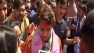 India News | UP: Priyanka, Rahul Gandhi Visit Kashi Vishwanath Temple