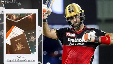 Glenn Maxwell Set To Join RCB Camp in IPL 2022, Australian Shares Instagram Story (See Pic)