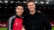 Fans Troll Cristiano Ronaldo For 'Referring' Himself As GOAT in Picture With Tom Brady