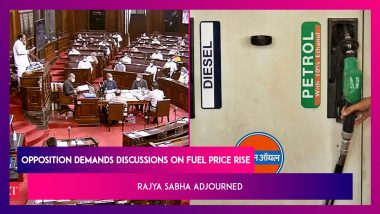 Rajya Sabha: Opposition MPs Demand Discussions On Fuel Price Rise, VP Adjourns House For The Day