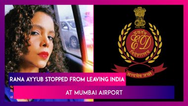 Rana Ayyub, Journalist Being Questioned By ED, Stopped From Leaving India At Mumbai Airport