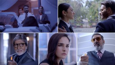 Runway 34 Trailer: Ajay Devgn, Amitabh Bachchan and Rakul Preet Singh's Flick Echoes a Tense Thriller (Watch Video)