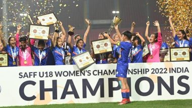 Indian Team Clinches SAFF U-18 Women's Championship 2022 Title