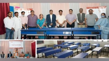 Business News |  New Lease of Learning for East Delhi School Children with Furniture Presented by Chegg India and SEEDS
