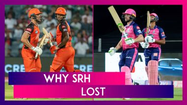 Sunrisers Hyderabad vs Rajasthan Royals IPL 2022: 3 Reasons Why SRH Lost